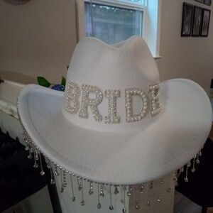 Cowgirl Bride Hat